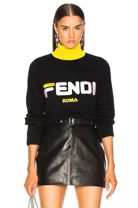 fendi inspired sweater|fendi oversized sweater.